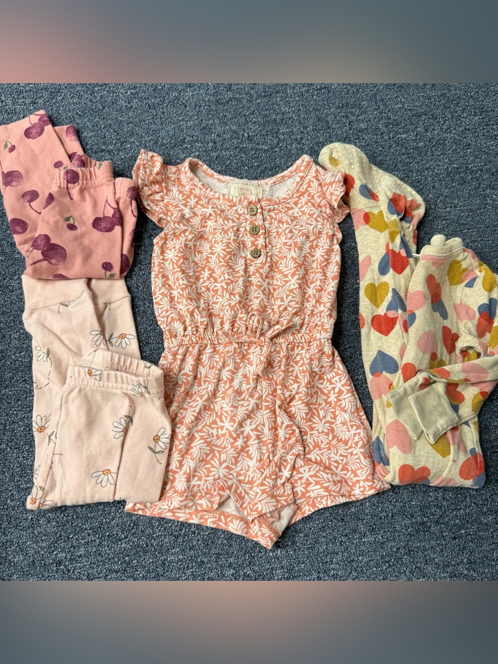 Toddler Girls Bundle Lot of Clothes Size 12-18m